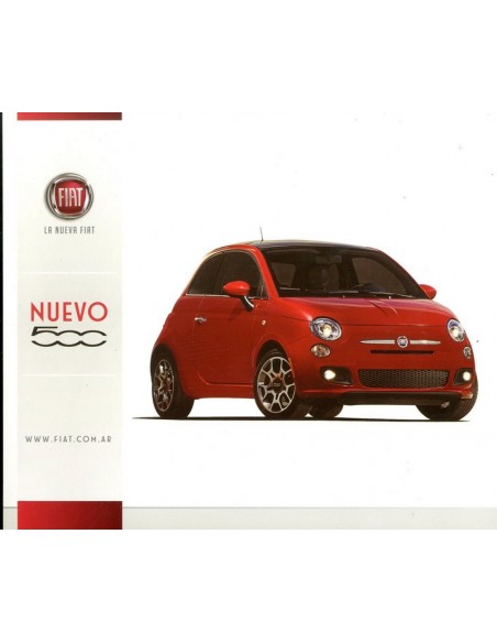 2013 FIAT NUEVO 500 LEAFLET SPAANS