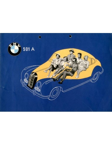 1954 BMW 501 A BROCHURE ENGELS