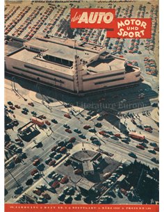 1952 DAS AUTO MOTOR UND SPORT MAGAZINE 5 GERMAN