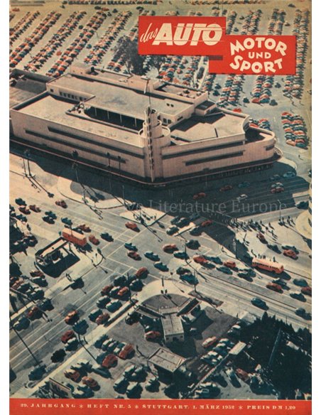 1952 DAS AUTO MOTOR UND SPORT MAGAZIN 5 DEUTSCH