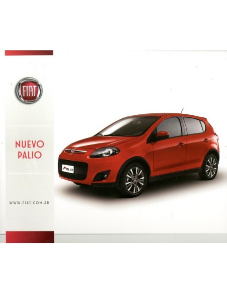 2013 FIAT NUEVO PALIO LEAFLET SPAANS