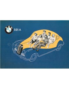1954 BMW 501 A PROSPEKT FRANZÖSISCH