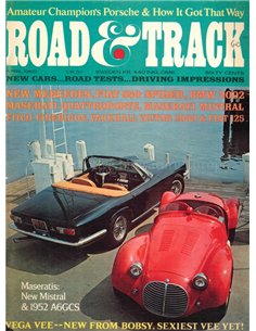 1968 ROAD AND TRACK MAGAZINE APRIL ENGLISCH