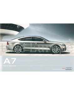 2010 AUDI A7 PROSPEKT DEUTSCH