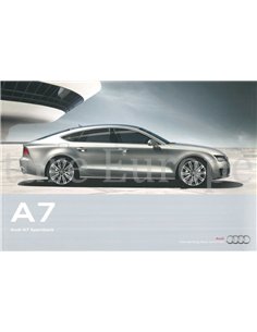 2010 AUDI A7 PROSPEKT NIEDERLÄNDISCH