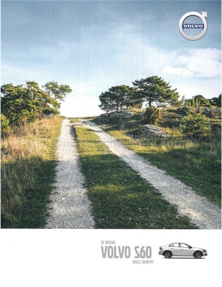2016 VOLVO S60 CROSS COUNTRY BROCHURE NEDERLANDS