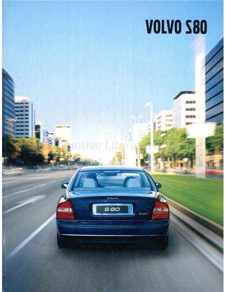 2002 VOLVO S80 BROCHURE NEDERLANDS