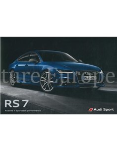2015 AUDI RS7 PROSPEKT DEUTSCH 2