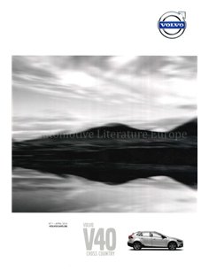 2015 VOLVO V40 CROSS COUNTRY BROCHURE NEDERLANDS