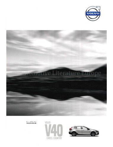 2015 VOLVO V40 CROSS COUNTRY BROCHURE NEDERLANDS