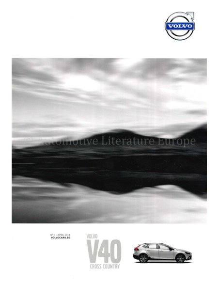 2015 VOLVO V40 CROSS COUNTRY BROCHURE NEDERLANDS