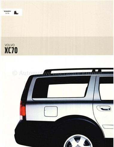2003 VOLVO XC70 BROCHURE DUTCH