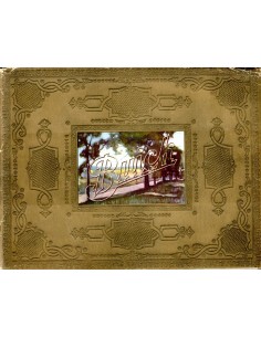 1925 BUICK SIX STANDARD & MASTER MODELLEN BROCHURE ENGELS