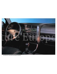1994 VOLKSWAGEN GOLF VR6 SYNCRO PORTFOLIO PROSPEKT DEUTSCH 2