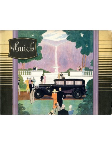1930 BUICK MODEL 60 61 64 C 68 69 BROCHURE ENGELS