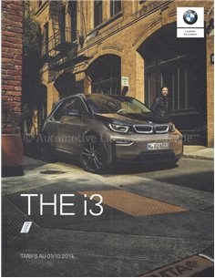 2019 BMW I3 PROSPEKT FRANZÖSISCH