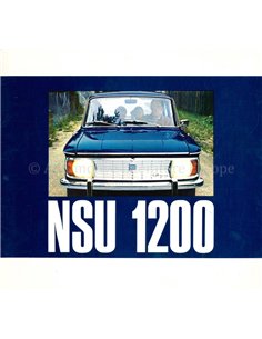 1967 NSU 1200 PROSPEKT NIEDERLÄNDISCH