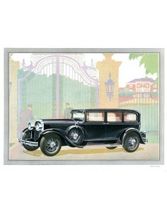 1930 BUICK MODEL 60 61 64 C 68 69 BROCHURE ENGELS 2