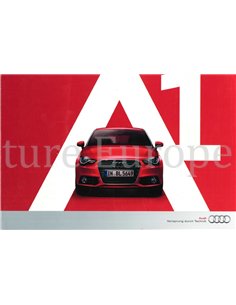 2010 AUDI A1 BROCHURE ENGLISH