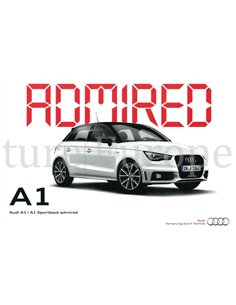 2013 AUDI A1 PROSPEKT ENGLISCH
