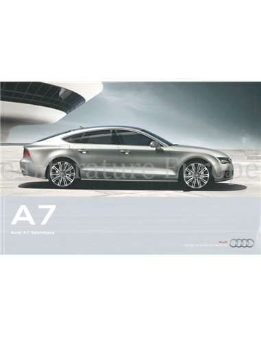 2011 AUDI A7 BROCHURE GERMAN
