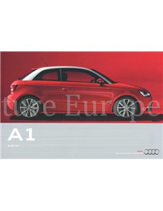 2010 AUDI A1 BROCHURE DUITS