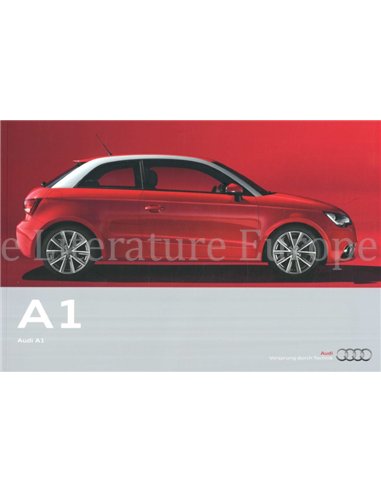 2010 AUDI A1 BROCHURE GERMAN