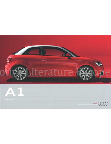 2010 AUDI A1 BROCHURE GERMAN