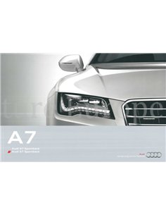 2012 AUDI A7 | S7 BROCHURE DUITS