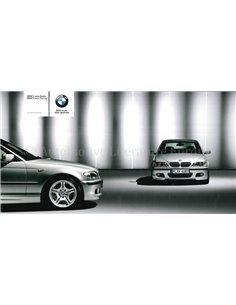 2004 BMW 3ER M SPORTPAKKET PROSPEKT NIEDERLÄNDISCH