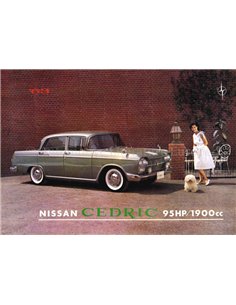 1963 NISSAN CEDRIC BROCHURE ENGLISH 