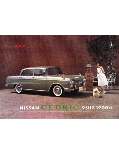 1963 NISSAN CEDRIC BROCHURE ENGLISH 