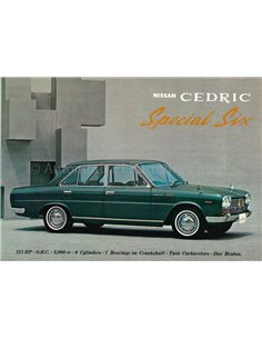 1969 NISSAN CEDRIC BROCHURE ENGLISH 