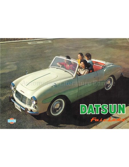 1962 DATSUN FAIRLADY BROCHURE ENGELS