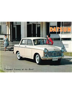 1961 DATSUN BLEUBIRD BROCHURE ENGLISH