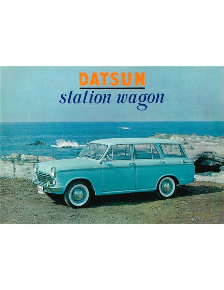 1963 DATSUN BLEUBIRD BROCHURE ENGELS