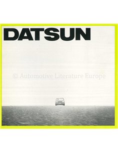 1968 DATSUN RANGE BROCHURE DUTCH | FRENCH