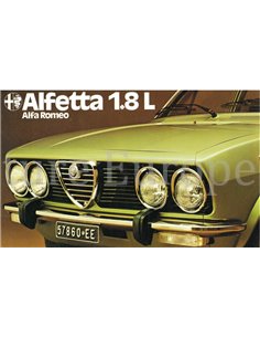 1975 ALFA ROMEO ALFETTA 1.8 L PROSPEKT FRANZÖSISCH