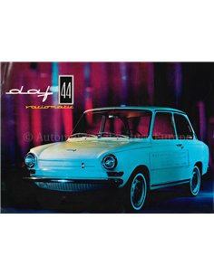 1966 DAF 44 VARIOMATIC BROCHURE NEDERLANDS
