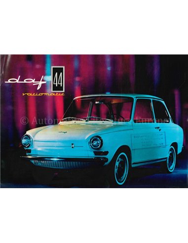 1966 DAF 44 VARIOMATIC PROSPEKT NIEDERLANDISCH