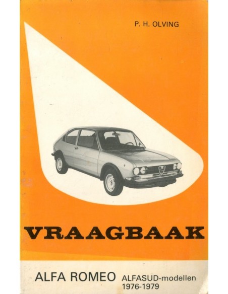 1976 - 1979 ALFA ROMEO ALFASUD BENZINE VRAAGBAAK NEDERLANDS