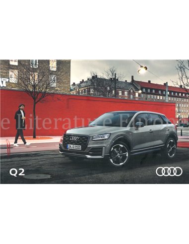 2016 AUDI Q2 PROSPEKT DEUTSCH