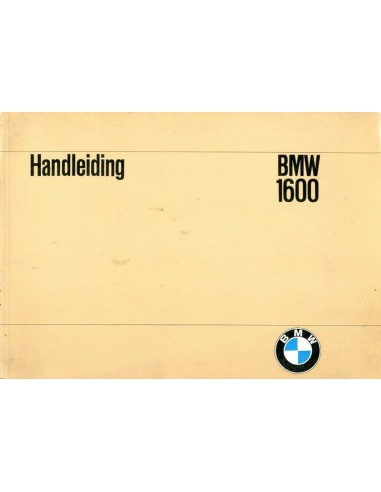 1968 BMW 1600 INSTRUCTIEBOEKJE NEDERLANDS