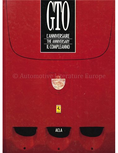 GTO  L'ANNIVERSAIRE | THE ANNIVERSARY | IL COMPLEANNO