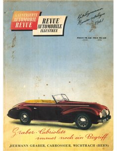 1947 AUTOMOBIL REVUE JAHRESKATALOG DEUTSCH | FRANZÖSISCH