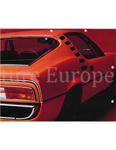1973 ALFA ROMEO MONTREAL BROCHURE NEDERLANDS 2