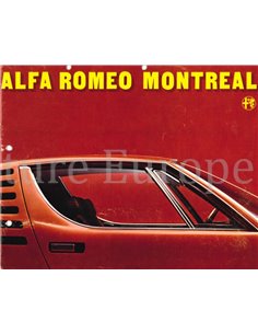 1973 ALFA ROMEO MONTREAL BROCHURE DUTCH