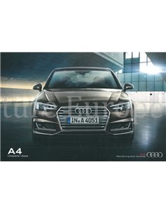 2015 AUDI A4 PROSPEKT DEUTSCH