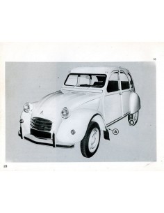 1971 CITROEN 2CV4 INSTRUCTIEBOEKJE NEDERLANDS 2