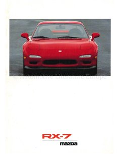 1993 MAZDA RX-7 BROCHURE GERMAN